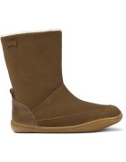 Camper Боти Peu Cami 8531 с велур и кожа - Кафяв