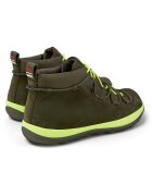 Camper Кожени ботуши Peu Pista с текстил Зелен