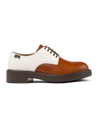 Camper Кожени обувки Dean Oxford - Коняк кафяв/Черен
