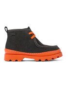 Camper Кожени обувки кларкове Brutus 50339 - Оранжев/Tъмносив