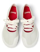 Camper Кожени пантофки Peu Path+ с връзки Бял
