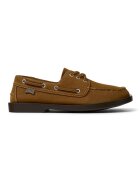 Camper Мокасини Don от набук Карамел