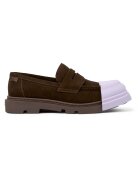 Camper Мокасини Junction 20633 с подсилен връх - Тъмнокафяв/Лилав