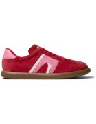 Camper Спортни обувки Pelotas Soller от набук - Червен