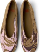 Camper Текстилни пантофки Casi Myra Бордо/Кафяв