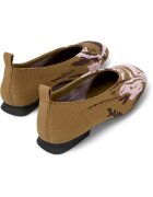 Camper Текстилни пантофки Casi Myra Бордо/Кафяв