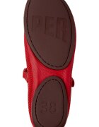 Camper Текстилни пантофки Right Nina с кожа Червен