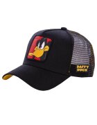 Capslab Мъжка бейзболна шапка - Looney Tunes Daffy Duck Cap Kids CL-LOO-3-DAF1 - Черна - Един размер