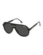Carrera Слънчеви очила Aviator с лого - Златист/Черен