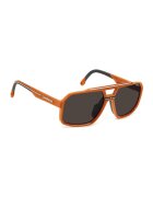 Carrera Слънчеви очила C-Sport Aviator с лого - Антично сиво/Tиква портокал