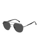 Carrera Унисекс слънчеви очила Aviator - Черен/Сребрист