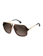 Carrera Унисекс слънчеви очила Aviator с кафяви нюанси