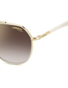 Carrera Унисекс слънчеви очила Aviator Слонова кост