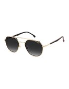Carrera Унисекс слънчеви очила Aviator - Златист/Наситено черно
