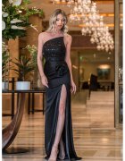 CASA DE MODA VIGO Дълга рокля Clarice с фрорална аликация