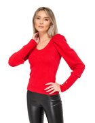 CASA DE MODA VIGO Слим блуза Nuria с бухнали ръкави