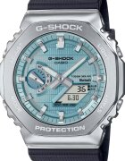 Casio Аналогово-дигитален часовник G-Shock Черен