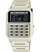 Casio Часовник CA-53WB-8BEF за мъже - дигитален - бежов - квадратен - кварцов - водоустойчив до 30м