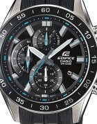 Casio Часовник с хронограф Черен