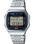Casio Часовник Unisex ABL-100WE-1AEF - цифров дисплей - водоустойчив - сребрист - 41.6x37.9x8.2cm