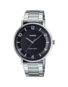 Casio Мъжки аналогов часовник MTP-VT03D-1B - сребрист