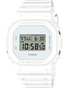 Casio Мъжки часовник G-Shock DW-5600WW-7ER - бял - кварцов - устойчив на удари - водоустойчив до 200 м