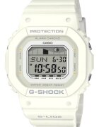 Casio Мъжки часовник - Пластмаса/Каучук - Кварцов механизъм - Бял