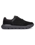 CAT Мъжки кецове Black Hex Lite Cruise Mid - естествена кожа - черни