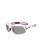 Cebe Слънчеви очила Strack M - Shiny White Purple Zone Vario Grey
