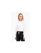 Champion Crewneck Суичър Суичър с качулка Бял памук -