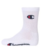 Champion Дълги чорапи с рипс - 3 чифта Бял