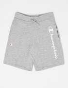 Champion Къс панталон с лого Сив меланж