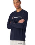 Champion Мъжки суитшърт - кръгла яка памук - Тъмносин