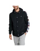 Champion Мъжко спортно яке Authentic collection - черно - 100% полиестер - с качулка - без шарка