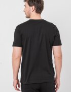 Champion Памучна тениска Basic с лого Черен