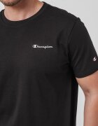 Champion Памучна тениска Basic с лого Черен