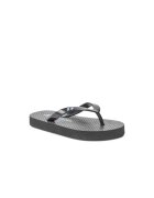 Champion Пантофи за момиче - Текстил - Черни