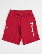 Champion Спортни бермуди с лого Тъмночервен