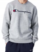 Champion Суичър с бродирано логоdwqf - Сив