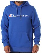 Champion Суичър с щампа на лого и джоб тип кенгуру