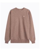 Champion Суичър за мъже - Crewneck - памук - кафяв - Кафяв