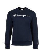 Champion Суитшърт с лого на гърдите - Тъмносин