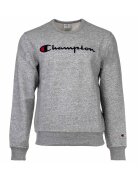 Champion Суитшърт с памук с овално деколте - Сив