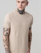 Champion Тениска с бродирано лого Бежов