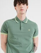 Champion Тениска с яка и контрасти Зелени аспержи