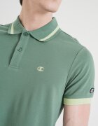 Champion Тениска с яка и контрасти Зелени аспержи