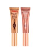 charlotte tilbury Комплект хайлайтър & Руж Hollywood Super Star Glow Kit Beauty Light Wand 2 x 5 ml