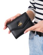 C'iel Кожен портфейл Ami с апликация Черен