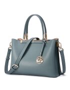 Ciel Кожена шопинг чанта Olive с отделяща се презрамка