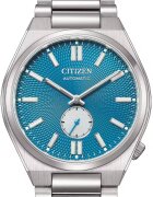 Citizen Автоматичен часовник с верижка от неръждаема стомана Сребрист